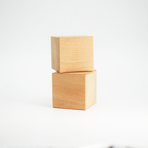 Hoye Khối Gỗ Không Sơn Thủ Công Khối Vuông Chưa Hoàn Thiện Logo Theo Yêu Cầu Khối Gỗ Sồi/Thông - Product Image 4