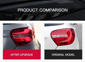 مجموعة تحديث الضوء الخلفي لبنز من الفئة wDightnight 176-شعل جديد مسح ضوئي LED يعمل بتأثير إضاءة متدفقة - Product Image 4