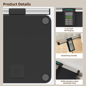 अद्वितीय वयस्क वजन पैमाने शरीर डिजिटल वजन पैमाने संरचना विश्लेषक बाथरूम पैमाने - Product Image 2