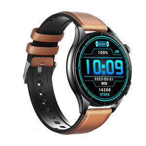 Đa chế độ thể thao et458 IP68 không thấm nước <span class=keywords><strong>Heart</strong></span> <span class=keywords><strong>Rate</strong></span> Giám sát 1.56 inch AMOLED Màn hình NFC ECG sức khỏe thông minh đồng hồ với đèn pin - Product Image 1