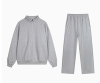Pull sport en coton automne-hiver de haute qualité avec logo lettre, coupe ample et confortable, style américain