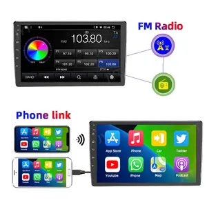 Android Din2 Dashboard Stereo Multimedia Navigatie Dvd Speler Auto Radio Voor Ford Focus Mk2