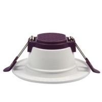 Plafonnier LED encastré rond de haute qualité, personnalisé, IP44, en aluminium moderne, 8W/12W/18W/24W, 4 pouces, 6 pouces, 6500K, pour la maison et le bureau