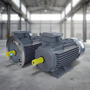 มอเตอร์อุตสาหกรรมอินโนโมติกส์ 3 เฟส AC 22KW 30KW 30HP 50HP 4 โพล มอเตอร์เหนี่ยวนำ B5 พร้อมฝาครอบกันฝน - Product Image 6