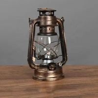 Lampes à kérosène antiques pour tente de camping Lanternes portables à l'ancienne-Équipement de camping en gros