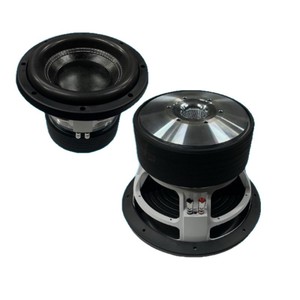 Subwoofer de voiture Huiyin Factory 10 pouces à double bobine vocale 1500-2000W RMS 3 aimants, diaphragme non-papier - Product Image 1