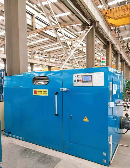 BRAINPROWER BRN800P Automatic Double Twister Stranding Machine for Copper Clad Aluminum CCA Wire Cabling Processing