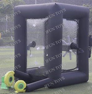 Máquina de cabina de agarre de dinero de cubo de efectivo inflable para atrapar juegos inflables de cabina de gorila inflable para eventos - Product Image 4