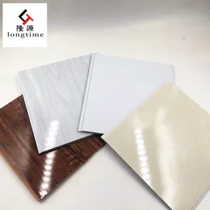 Panel dinding PVC langit-langit atap, teknologi plafon plastik PVC dan Panel dinding Cielo Raso PVC