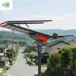 4G IP67 Waterproof Aluminum <b>LED</b> Street <b>Light</b> with MPPT Solar Panel 6000K Color Temp 10000lm 65W <b>Motion</b> <b>Sensor</b> Solar Powered - Product Image 6