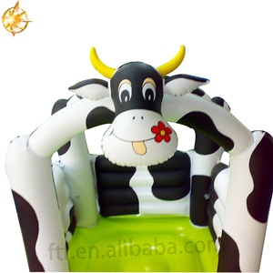 Piscina inflable <span class=keywords><strong>para</strong></span> bebés con toboganes de agua <span class=keywords><strong>para</strong></span> ganado lechero personalizada - Product Image 3