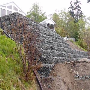 Treillis métallique hexagonal flexible Double torsadé galvanisé galfan pvc enduit 2.7mm 8x10cm <span class=keywords><strong>mur</strong></span> <span class=keywords><strong>de</strong></span> retenue <span class=keywords><strong>gabion</strong></span> <span class=keywords><strong>prix</strong></span> - Product Image 2