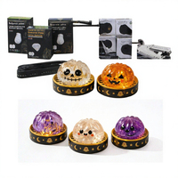 Boîte mystère Halloween LED Squishy : Jouet sensoriel anti-stress Citrouille et Fantôme, Cadeau fantaisie pour fête