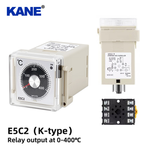 Kane PID điều khiển nhiệt độ <span class=keywords><strong>e5c2</strong></span> k-loại 51*51mm 220VAC 50/60Hz relay đầu ra ở 0-400 ℃ con trỏ loại nhiệt OEM ODM - Product Image 1