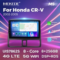 MEKEDE-Reproductor de DVD para coche, sistema de audio 4G LTE, wifi, AM, FM, Android 12, 8 + GB 128, para Honda, 3, RE, CRV, 2002, 2003, 2004, 2005, MS