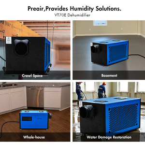 Déshumidificateur professionnel pour sous-sol 115V 70 PPD-145 PPD, le choix des entrepreneurs - Product Image 4