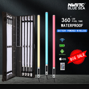 Pin WIFI Không Dây Điều Khiển Bằng Ứng Dụng Đèn Ống LED RGBWA Pixel - Product Image 2