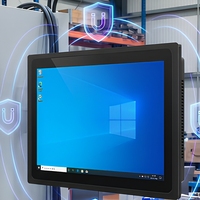 Moniteur tactile industriel entièrement étanche IP65, résistant à la poussière et à l'huile