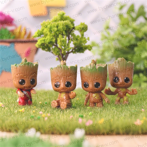 Popolare Statuetta di Supereroe Fantastico da Film, Guardian of the Tree, 2 Pollici, Blind Box, Giocattolo da Collezione, Regalo per Bambini, Distributore di Giocattoli - Product Image 2