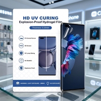 Film de protection souple en TPU à colle complète pour Samsung, Iphone, protecteur d'écran de téléphone portable auto-réparateur, vente en gros et au détail