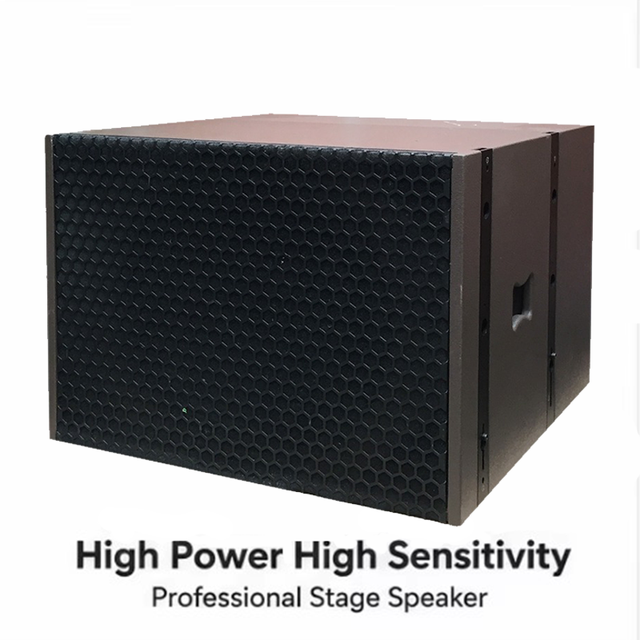18-Inch Professional Audio Subwoofer 600W/2400W Peak Power 33-300Hz Frequency Response for Mobile Performances LA0818BV