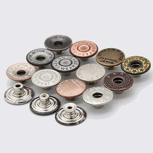 Bán buôn phụ kiện đồng thau thời trang kim Loại biểu tượng tùy chỉnh quần jean nút móng tay và đinh tán - Product Image 1