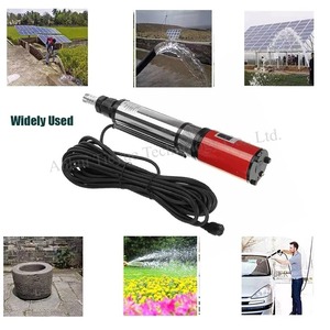 Pompa Submersible Baja Tahan Karat 12V/24V/48V Daya Angkat Tinggi 55m Pompa Sumur Dalam Sekrup DC untuk Kebun Rumah Irigasi Pertanian Tenaga Surya - Product Image 3