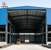 Taller Metálico Prefabricado Industrial, Proyecto de Ingeniería Real, Almacén de Estructura de Acero de Gran Envergadura