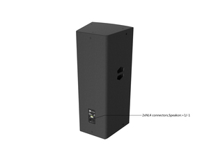 Haut-Parleur de Karaoké KTV Amplifié Double 15 Pouces Haute Qualité 650 Watts avec Réponse en Fréquence 55Hz-19KHz et SPL Max 130dB - Product Image 5