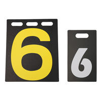 Tableau de scores manuel portable en plastique de haute qualité avec chiffres (convient pour le cricket, le football, le basketball, etc.) par Fuxuan