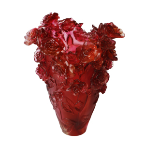 <span class=keywords><strong>Vaso</strong></span> per Fiori 3D con <span class=keywords><strong>Rosa</strong></span> <span class=keywords><strong>Rossa</strong></span> <span class=keywords><strong>in</strong></span> Rilievo, <span class=keywords><strong>Vaso</strong></span> <span class=keywords><strong>in</strong></span> Pâte de Verre Fatto a Mano con Fusione a Cera Persa per Composizioni Floreali, Decorazione di Lusso per Matrimoni - Product Image 4