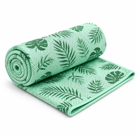 Serviette rafraîchissante à motif imprimé esthétique pour le yoga et le jogging – Plusieurs thèmes disponibles – Serviette instantanée en maille ajourée pour un refroidissement rapide