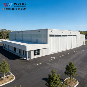 Taller de Aviación con Estructura de Acero en Forma de H Antioxidante para Proyectos de Construcción - Product Image 1