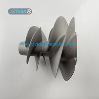 Turbine Jetman en acier inoxydable Double Turbine Remplacer SX4-13/16 Combinaison Jet Boat Jet Ski Utilisation haute Performance sur GTR215 RXT215