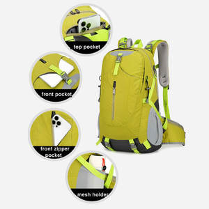 Custom grote capaciteit outdoor rugzak voor wandelen, kamperen, waterdicht, krasbestendig, duurzaam, reistas, sporttas voor mannen en vrouwen - Product Image 2