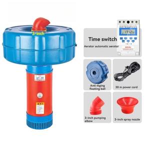 Fonte Flutuante e Aerador de Lago Totalmente Automático 750W 1HP para Lagos e Lagoas Externas Grandes e Pequenas - Product Image 2