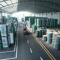 Rouleau de cerclage PET robuste anti-casse pour le transport de briques en four et le conditionnement sur site, dimensions personnalisées