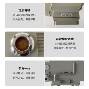 แอคชูเอเตอร์ไฟฟ้า ZY 05 ประเภท Ac220v มอเตอร์แม่เหล็กถาวร ไดรฟ์วาล์วแบบเปิด-ปิด - Product Image 1