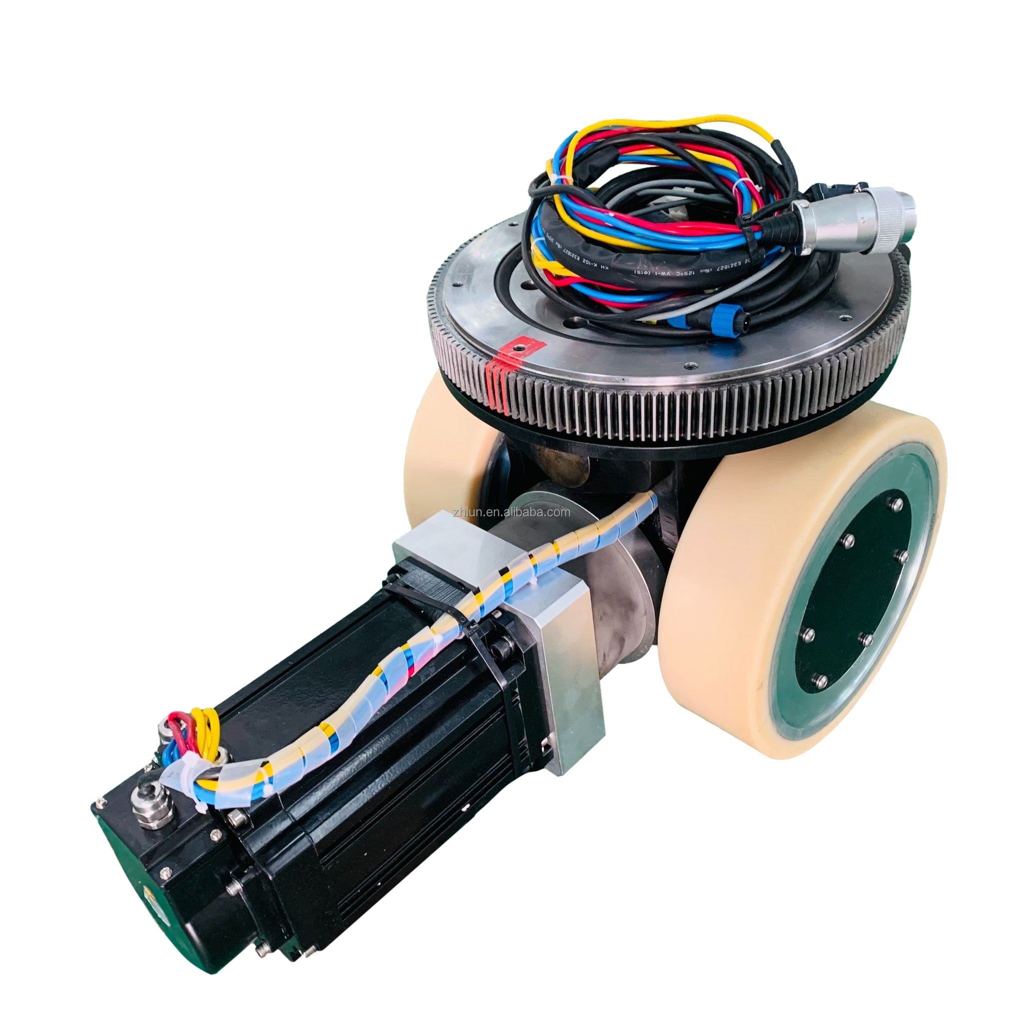 3T DC Motor Shock Absorbing Wheel Intelligent Suspension Steering 1500KG