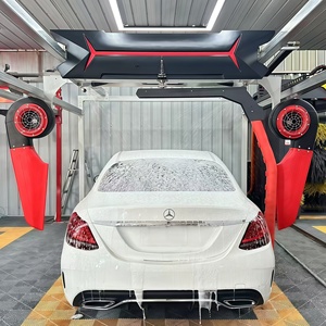 Machine de <span class=keywords><strong>lavage</strong></span> de voitures automatique sans contact à détection intelligente et haute efficacité avec brosses pour les laveries automobiles professionnelles - Product Image 3