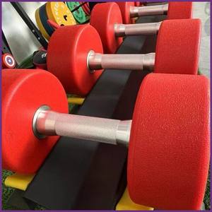 BM Capitán América Peso ajustable Mancuernas de hierro fundido cubiertas de goma-Brazos Entrenamiento Fitness Mancuernas para gimnasio en casa - Product Image 4