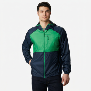 Veste softshell imperméable légère à capuche veste en nylon pêche randonnée respirant coupe-vent survêtement personnalisé homme veste - Product Image 1
