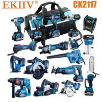EKIIV 21v 4.0Ah 20-v Max Kits d'outils électriques sans fil au lithium-ion / Ensemble d'outils électriques / Perceuse sans fil