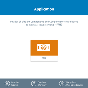 Ventilateur à vitesse variable ebmpapst K3G280-BD14-N2 pour convertisseur de métro, ventilateur de rénovation à économie d'énergie EC - Product Image 6