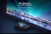 Proyector Láser Xiomi Mijia Cinema 2 4K UHD, 2400 ANSI Lúmenes, 3D HDR, Tiro Corto, DLP, HIFI Estéreo, Altavoces Integrados, Android Smart