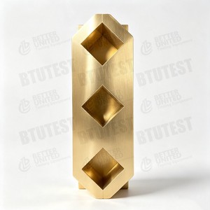 Moldes para Cubos de Mortero de 3 Cavidades - 2"x2" de Latón de Alta Precisión (1%) con Protección IP55, Cumplen con ASTM C87 y AASHTO T71 - Product Image 3