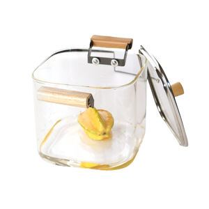 Cocina de Inducción Compatible con tapa de olla de vidrio resistente a los golpes térmicos cuadrados para uso doméstico, suministro a granel para cocinar fideos - Product Image 1