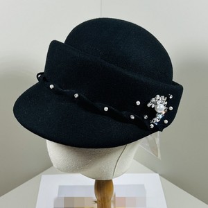 Elegante Cappello da Donna in Feltro di Lana Australiana 100%, Stile Cloche per Cerimonie e Chiesa - Product Image 3