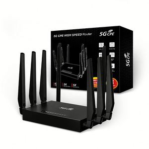 5G CPE Tốc Độ Cao Router NSA/SA OEM 5G Router Với Khe Cắm Thẻ Sim 5x Nhanh Chóng Ethemnet Cổng 5G Router 5G <span class=keywords><strong>Modem</strong></span> - Product Image 1