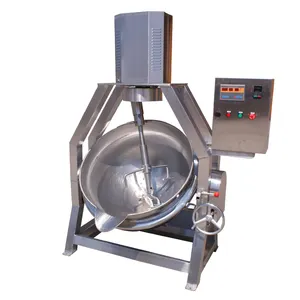CE Approved High Quality 100L/200L/300L/400L Auto Cooking Mixer Fried Rice Machine Factory